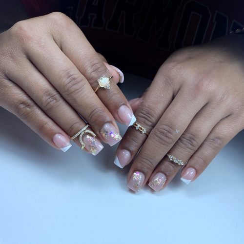 french mancure nail art