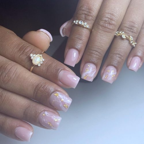 nail art nude